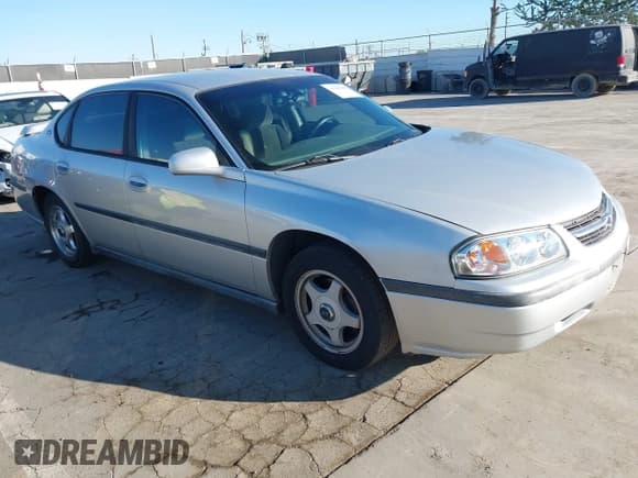 ✅ 2003 Chevrolet Impala • VIN: 2G1WF52E739400624 • Lot: 43588690. Listed on IAAI with 108,596 mi. Free auction sales archive from the USA and detailed vehicle history report at DreamBid. Image 1.