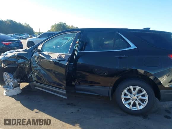 2018 Chevrolet Equinox LT with VIN 2GNAXJEV9J6325532, listed as a IAAI auction lot 43447125 with 125,816 mi miles and . Bid and sale history available at DreamBid. Image 15.