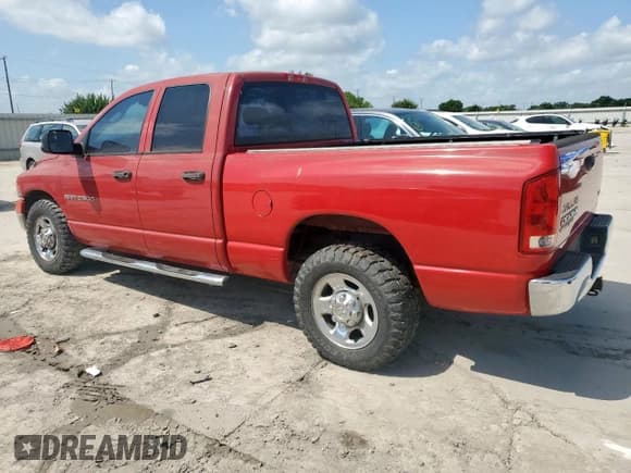 ✅ 2004 Dodge 2500 ST • VIN: 3D7KA28D94G177579 • Lot: 60476865. Wystawiony na Copart z przebiegiem 187 539 mil. Bezpłatny archiwum sprzedaży aukcyjnych z USA i szczegółowy raport historii pojazdu na DreamBid. Zdjęcie 2.