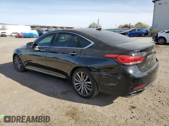✅ 2015 Hyundai Genesis 5.0L • VIN: KMHGN4JF3FU039995 • Lot: 83637234. Wystawiony na Copart z przebiegiem 131 881 mil. Bezpłatny archiwum sprzedaży aukcyjnych z USA i szczegółowy raport historii pojazdu na DreamBid. Zdjęcie 2.