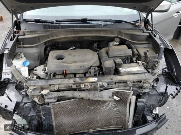 2018 Hyundai Santa Fe 2.4L with VIN 5XYZT3LB2JG559137, listed as a Copart auction lot 83994075 with 121,622 mi miles and Salvage title. Bid and sale history available at DreamBid. Image 12.