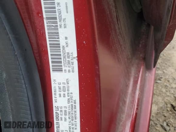 ✅ 2014 Dodge Avenger SXT • VIN: 1C3CDZCB6EN223404 • Лот: 85366924. Опубликован ранее на Copart с пробегом 122 210 миль. Бесплатный доступ к архиву аукционных продаж из США и подробный отчёт об истории автомобиля на DreamBid. Изображение 14.