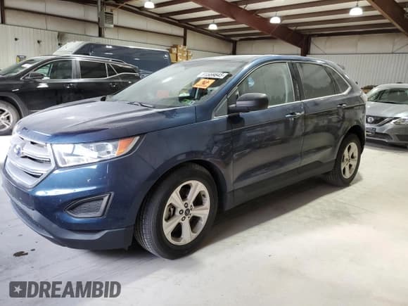 ✅ 2017 Ford Edge SE • VIN: 2FMPK4G9XHBC25195 • Лот: 91559845. Опубликован ранее на Copart с пробегом 50 908 миль. Бесплатный доступ к архиву аукционных продаж из США и подробный отчёт об истории автомобиля на DreamBid. Изображение 1.