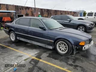 ✅ 1998 BMW 7 Series 740iL • VIN: WBAGJ8321WDM23045 • Lot: 87018324. Listed on Copart with 43,906 mi. Free auction sales archive from the USA and detailed vehicle history report at DreamBid. Image 4.