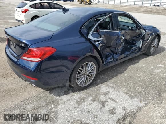 ✅ 2020 Genesis G70 2.0T • VIN: KMTG64LA3LU062323 • Lot: 60740084. Listed on Copart with 51,342 mi. Free auction sales archive from the USA and detailed vehicle history report at DreamBid. Image 3.