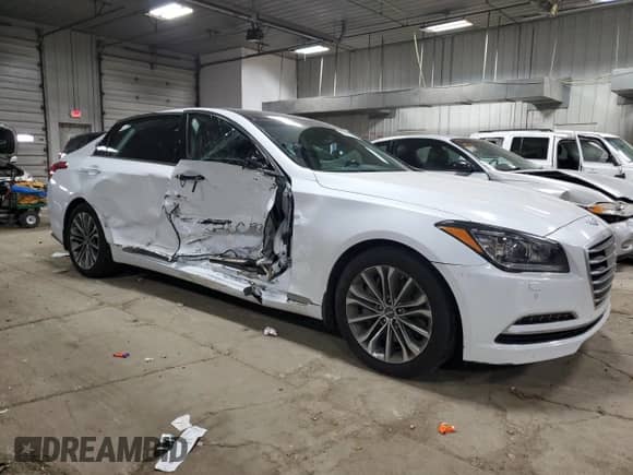 2015 Hyundai Genesis 3.8L z VIN KMHGN4JE9FU087301, wystawiony jako Copart lot #82121444 z przebiegiem 86 377 mil mil oraz Nie do naprawy • Non repairable. Historia ofert i sprzedaży dostępna na DreamBid. Obrazek 4.