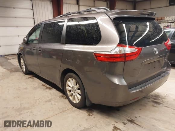 ✅ 2015 Toyota Sienna Limited • VIN: 5TDDK3DC4FS123467 • Lot: 41977448. Listed on IAAI with 164,467 mi. Free auction sales archive from the USA and detailed vehicle history report at DreamBid. Image 3.