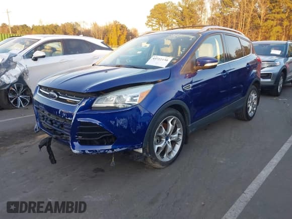 ✅ 2015 Ford Escape Titanium • VIN: 1FMCU9J90FUB77647 • Lot: 43722150. Listed on IAAI with 113,266 mi. Free auction sales archive from the USA and detailed vehicle history report at DreamBid. Image 22.