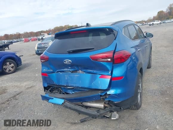 ✅ 2020 Hyundai Tucson SEL • VIN: KM8J33ALXLU109175 • Lot: 43562629. Listed on IAAI with 23,071 mi. Free auction sales archive from the USA and detailed vehicle history report at DreamBid. Image 16.