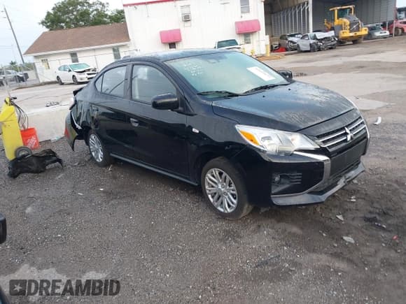 ✅ 2024 Mitsubishi Mirage ES • VIN: ML32FUFJ7RHF10154 • Lot: 42415672. Wystawiony na IAAI z przebiegiem 2 505 mil. Bezpłatny archiwum sprzedaży aukcyjnych z USA i szczegółowy raport historii pojazdu na DreamBid. Zdjęcie 1.