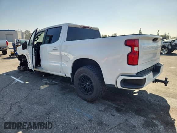 2021 Chevrolet Silverado 1500 RST with VIN 1GCPWDED5MZ453404, listed as a Copart auction lot 72098825 with 71,312 mi miles and Salvage title. Bid and sale history available at DreamBid. Image 2.