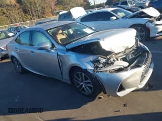 ✅ 2019 Lexus IS 300 F Sport • VIN: JTHBA1D20K5095655 • Lot: 43622357. Listed on IAAI with 54,264 mi. Free auction sales archive from the USA and detailed vehicle history report at DreamBid. Image 1.