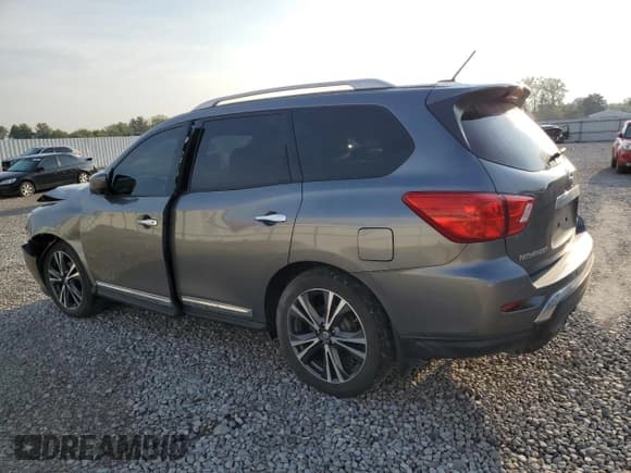 ✅ 2018 Nissan Pathfinder Platinum • VIN: 5N1DR2MM6JC609198 • Lot: 81579035. Wystawiony na Copart z przebiegiem 104 318 mil. Bezpłatny archiwum sprzedaży aukcyjnych z USA i szczegółowy raport historii pojazdu na DreamBid. Zdjęcie 2.