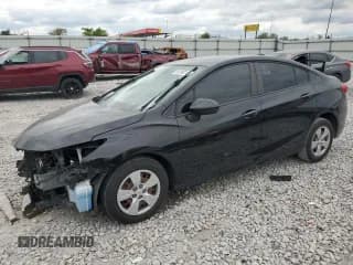 ✅ 2018 Chevrolet Cruze LS • VIN: 1G1BC5SM8J7224955 • Lot: 69190215. Listed on Copart with 65,434 mi. Free auction sales archive from the USA and detailed vehicle history report at DreamBid. Image 1.