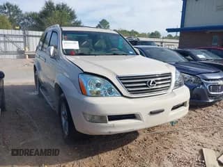 ✅ 2003 Lexus GX 470 • VIN: JTJBT20XX30006043 • Lot: 43542198. Wystawiony na IAAI z przebiegiem 214 219 mil. Bezpłatny archiwum sprzedaży aukcyjnych z USA i szczegółowy raport historii pojazdu na DreamBid. Zdjęcie 1.