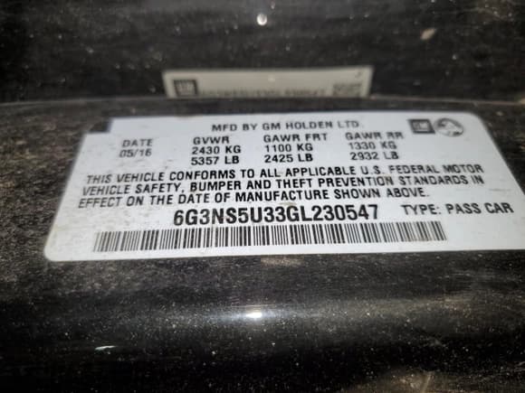 ✅ 2016 Chevrolet Caprice Police Police • VIN: 6G3NS5U33GL230547 • Лот: 79133944. Опубликован ранее на Copart с пробегом 112 832 миль. Бесплатный доступ к архиву аукционных продаж из США и подробный отчёт об истории автомобиля на DreamBid. Изображение 12.