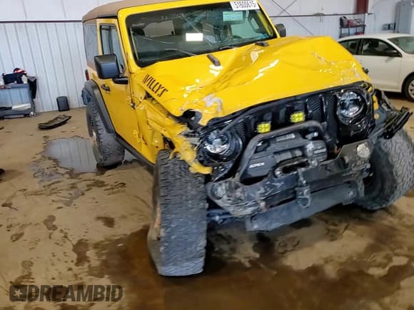 ✅ 2020 Jeep Wrangler Sport S • VIN: 1C4GJXAG2LW215350 • Lot: 51600615. Listed on Copart with 85,082 mi. Free auction sales archive from the USA and detailed vehicle history report at DreamBid. Image 14.