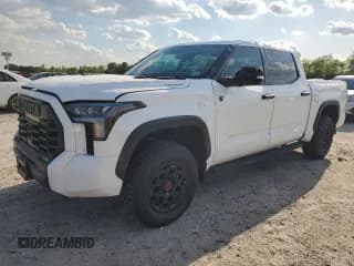 ✅ 2022 Toyota Tundra TRD Pro Hybrid • VIN: 5TFPC5DB2NX010610 • Lot: 48625154. Listed on Copart with 14,485 mi. Free auction sales archive from the USA and detailed vehicle history report at DreamBid. Image 1.