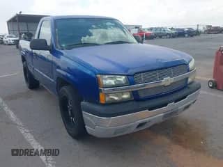 2004 Chevrolet Silverado 1500 Work Truck z VIN 1GCEC14X44Z308414, wystawiony jako IAAI lot #42653417 z przebiegiem 119 300 mil mil oraz . Historia ofert i sprzedaży dostępna na DreamBid. Obrazek 1.