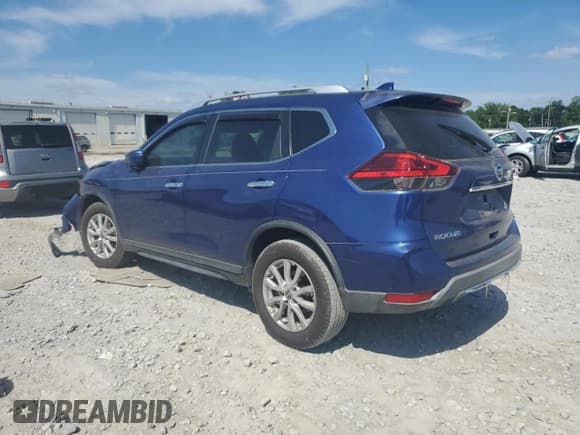 ✅ 2017 Nissan Rogue SV • VIN: KNMAT2MT6HP566808 • Lot: 55411615. Listed on Copart with Not provided. Free auction sales archive from the USA and detailed vehicle history report at DreamBid. Image 2.