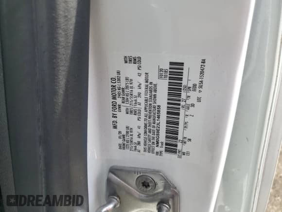 ✅ 2020 Ford Transit Connect XL • VIN: NM0GS9E23L1465858 • Лот: 63016535. Опубликован ранее на Copart с пробегом Не указан. Бесплатный доступ к архиву аукционных продаж из США и подробный отчёт об истории автомобиля на DreamBid. Изображение 13.