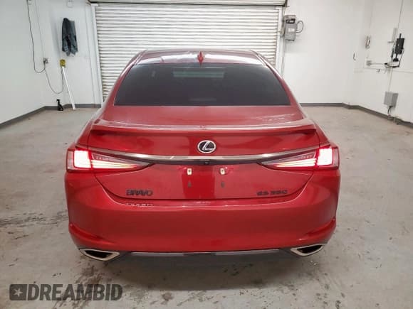 ✅ 2023 Lexus ES 350 F Sport • VIN: 58AJZ1B14PU145748 • Lot: 90732295. Listed on Copart with 18,532 mi. Free auction sales archive from the USA and detailed vehicle history report at DreamBid. Image 6.