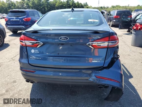 ✅ 2019 Ford Fusion Sport • VIN: 3FA6P0VP6KR162610 • Лот: 66437395. Опубликован ранее на Copart с пробегом 39 832 миль. Бесплатный доступ к архиву аукционных продаж из США и подробный отчёт об истории автомобиля на DreamBid. Изображение 6.