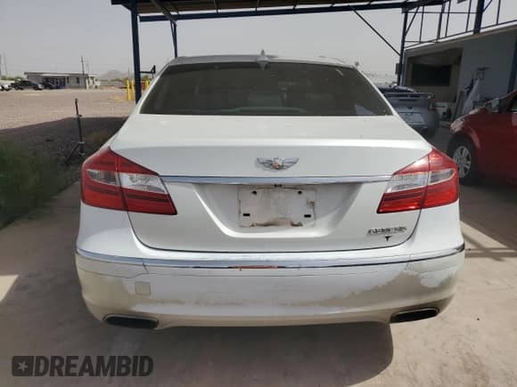 2013 Hyundai Genesis 3.8L z VIN KMHGC4DD9DU248610, wystawiony jako Copart lot #60116784 z przebiegiem 50 036 mil mil oraz Szkoda całkowita • Salvage title. Historia ofert i sprzedaży dostępna na DreamBid. Obrazek 6.