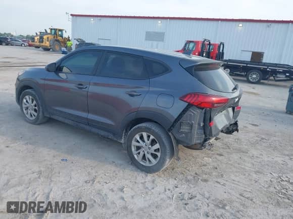 2019 Hyundai Tucson SE with VIN KM8J23A40KU009435, listed as a IAAI auction lot 42847449 with 94,053 mi miles and . Bid and sale history available at DreamBid. Image 3.