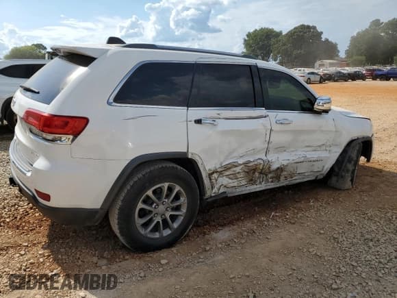 ✅ 2015 Jeep Grand Cherokee Limited • VIN: 1C4RJEBG5FC901108 • Lot: 68196695. Listed on Copart with 187,803 mi. Free auction sales archive from the USA and detailed vehicle history report at DreamBid. Image 3.
