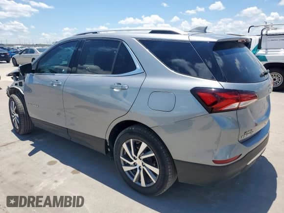 2024 Chevrolet Equinox Premier z VIN 3GNAXNEG0RL153147, wystawiony jako Copart lot #62318255 z przebiegiem 7 078 mil mil oraz Szkoda całkowita • Salvage title. Historia ofert i sprzedaży dostępna na DreamBid. Obrazek 2.