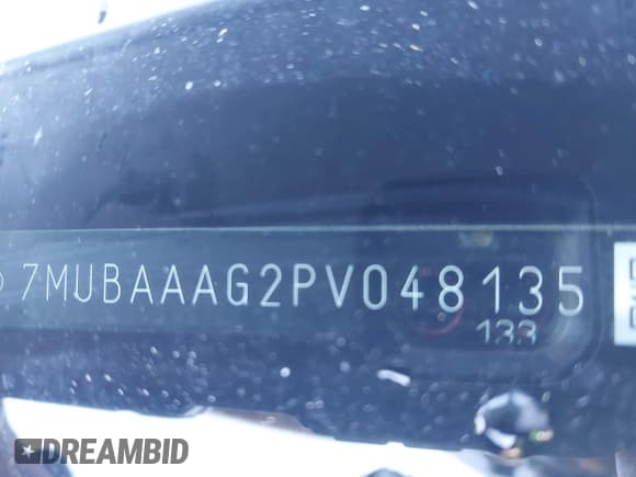 ✅ 2023 Toyota Corolla Cross LE • VIN: 7MUBAAAG2PV048135 • Лот: 43488213. Опубликован ранее на IAAI с пробегом 48 192 миль. Бесплатный доступ к архиву аукционных продаж из США и подробный отчёт об истории автомобиля на DreamBid. Изображение 9.