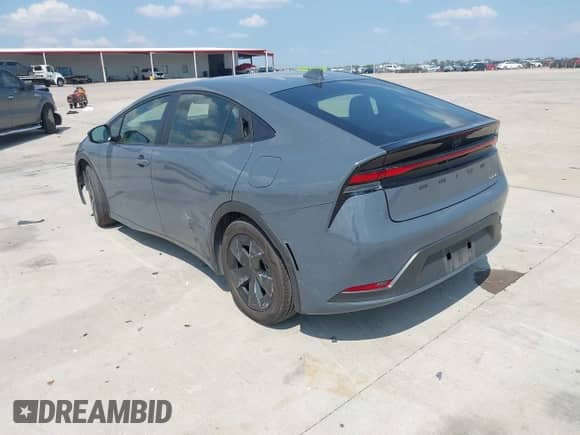 2024 Toyota Prius LE with VIN JTDACAAUXR3032131, listed as a IAAI auction lot 43231631 with 15,535 mi miles and . Bid and sale history available at DreamBid. Image 3.