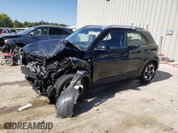2023 Hyundai Venue SEL с VIN KMHRC8A30PU250732, выставлен на аукционе Copart как лот 74374734 с пробегом Не указан миль и Списание • Salvage title. История ставок и продаж доступна на DreamBid. Изображение 1.