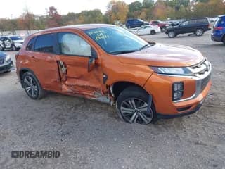 ✅ 2022 Mitsubishi Outlander ES • VIN: JA4APUAU0NU017383 • Lot: 43517259. Listed on IAAI with 29,027 mi. Free auction sales archive from the USA and detailed vehicle history report at DreamBid. Image 1.