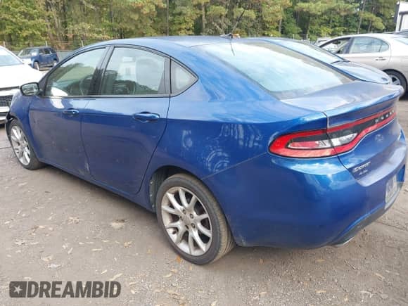 2013 Dodge Dart SXT z VIN 1C3CDFBA9DD105729, wystawiony jako IAAI lot #43531983 z przebiegiem 160 503 mil mil oraz . Historia ofert i sprzedaży dostępna na DreamBid. Obrazek 3.