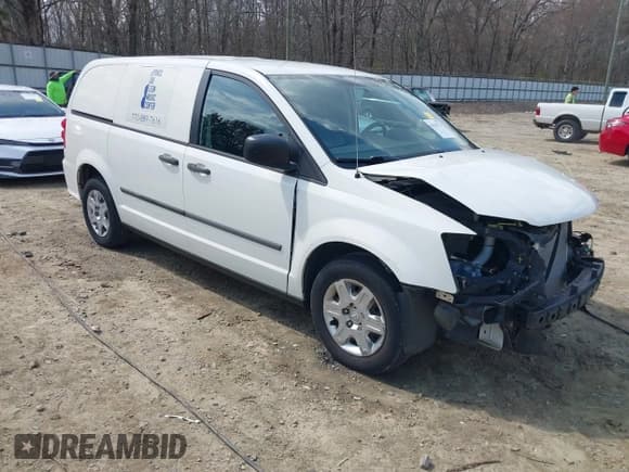✅ 2012 Ram Cargo Van • VIN: 2C4JDGAG0CR272362 • Lot: 41781776. Listed on IAAI with 128,114 mi. Free auction sales archive from the USA and detailed vehicle history report at DreamBid. Image 1.