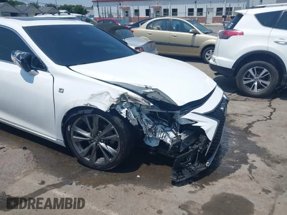 ✅ 2020 Lexus ES 350 F Sport • VIN: 58AGZ1B1XLU058117 • Lot: 42403416. Listed on IAAI with 60,440 mi. Free auction sales archive from the USA and detailed vehicle history report at DreamBid. Image 6.