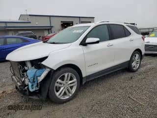 2019 Chevrolet Equinox Premier с VIN 2GNAXPEXXK6263631, выставлен на аукционе Copart как лот 90412435 с пробегом 64 953 миль миль и Списание • Salvage title. История ставок и продаж доступна на DreamBid. Изображение 1.