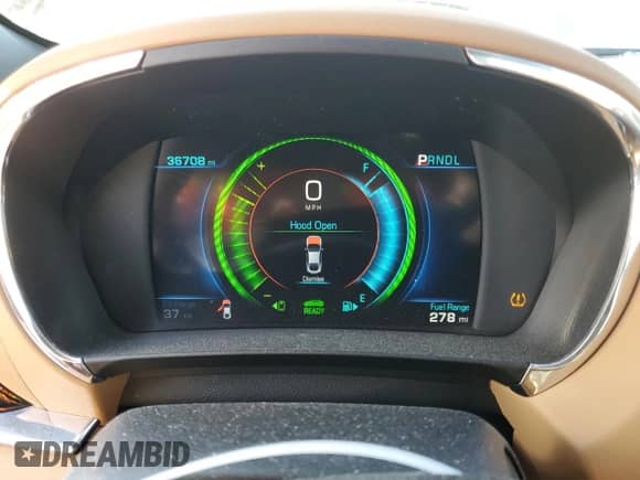 2017 Chevrolet Volt Premier с VIN 1G1RD6S59HU180096, выставлен на аукционе Copart как лот 58022553 с пробегом 36 708 миль миль и . История ставок и продаж доступна на DreamBid. Изображение 9.