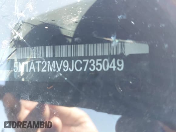 ✅ 2018 Nissan Rogue SV • VIN: 5N1AT2MV9JC735049 • Lot: 43140744. Wystawiony na IAAI z przebiegiem 46 498 mil. Bezpłatny archiwum sprzedaży aukcyjnych z USA i szczegółowy raport historii pojazdu na DreamBid. Zdjęcie 9.