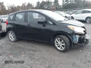 ✅ 2015 Nissan Note S Plus • VIN: 3N1CE2CP0FL443637 • Lot: 43686505. Listed on IAAI with 55,048 mi. Free auction sales archive from the USA and detailed vehicle history report at DreamBid. Image 1.
