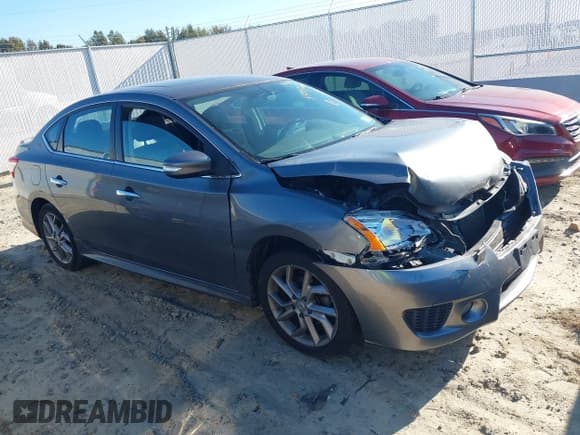 ✅ 2015 Nissan Sentra SR • VIN: 3N1AB7AP8FY349394 • Lot: 43413662. Listed on IAAI with 113,738 mi. Free auction sales archive from the USA and detailed vehicle history report at DreamBid. Image 1.