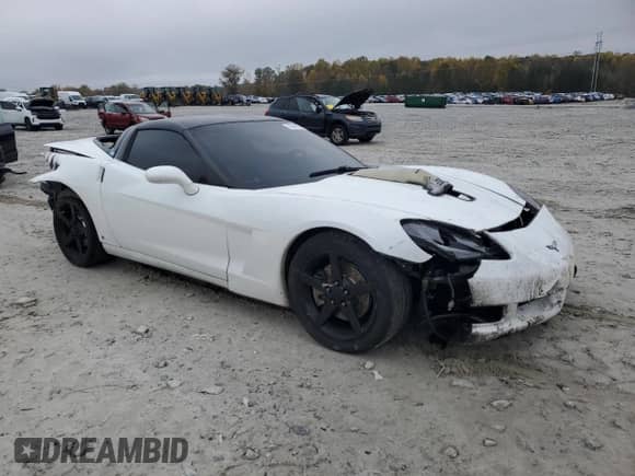 2009 Chevrolet Corvette 3LT with VIN 1G1YY26W095107173, listed as a Copart auction lot 78946734 with 78,376 mi miles and Salvage title. Bid and sale history available at DreamBid. Image 4.