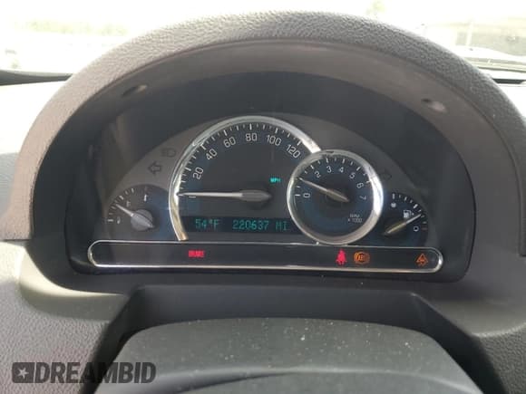 ✅ 2009 Chevrolet HHR 2LT • VIN: 3GNCA53V89S633681 • Lot: 53168235. Listed on Copart with 220,637 mi. Free auction sales archive from the USA and detailed vehicle history report at DreamBid. Image 9.