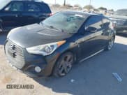 ✅ 2014 Hyundai Veloster Turbo • VIN: KMHTC6AEXEU209694 • Lot: 43836800. Listed on IAAI with 136,433 mi. Free auction sales archive from the USA and detailed vehicle history report at DreamBid. Image 2.