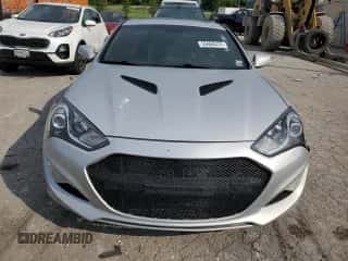 2016 Hyundai Genesis Coupe Ultimate z VIN KMHHU6KJ1GU133509, wystawiony jako Copart lot #55668474 z przebiegiem 63 854 mil mil oraz Szkoda całkowita • Salvage title. Historia ofert i sprzedaży dostępna na DreamBid. Obrazek 5.