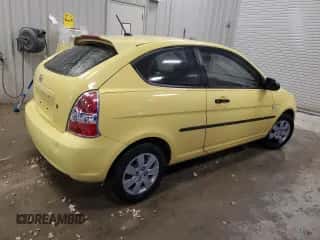 2008 Hyundai Accent GS with VIN KMHCM36C08U077309, listed as a Copart auction lot 87106795 with 106,578 mi miles and Clean title. Bid and sale history available at DreamBid. Image 3.