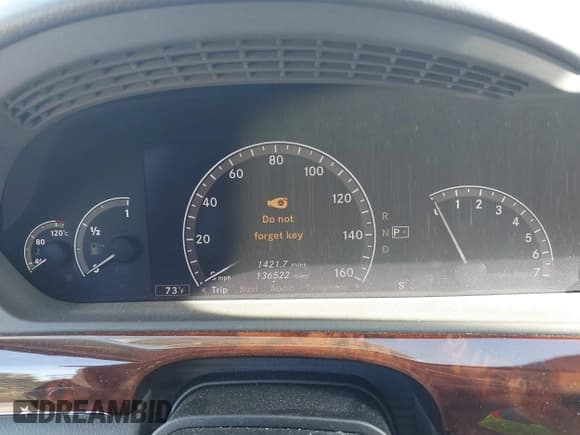 ✅ 2007 Mercedes-Benz S 550 • VIN: WDDNG71X37A019853 • Lot: 43915373. Listed on IAAI with 136,522 mi. Free auction sales archive from the USA and detailed vehicle history report at DreamBid. Image 7.