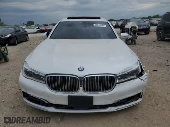 ✅ 2016 BMW 7 Series 750i xDrive • VIN: WBA7F2C56GG418433 • Lot: 56247895. Listed on Copart with Not provided. Free auction sales archive from the USA and detailed vehicle history report at DreamBid. Image 5.